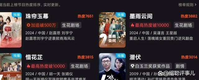 九游娱乐:才播2集就冲上榜首!刘宇宁搭档赵露思这部新剧成2024黑马大作剧情紧凑高潮迭起