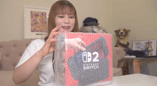 中川翔子发Switch2开箱被质疑：一眼黄牛出品！