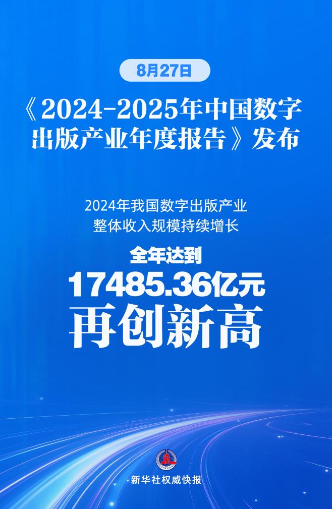 新华鲜报丨“数”读魅力!我国数字出版产业规模超17万亿元