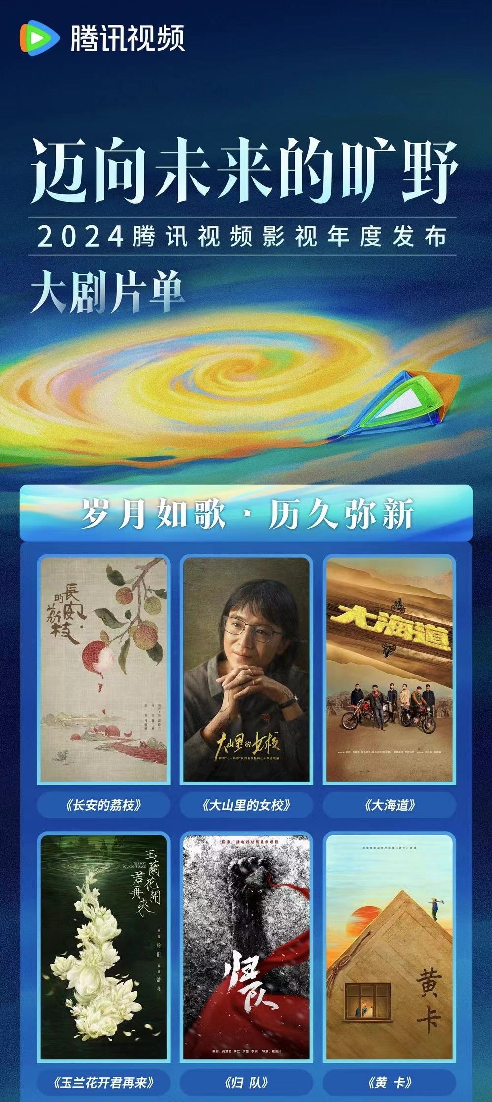 《长安的荔枝》《人之初》《小站警事》……
