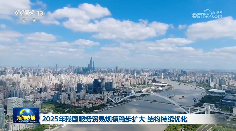 九游娱乐文化:2025年我国服务贸易规模稳步扩大结构持续优化